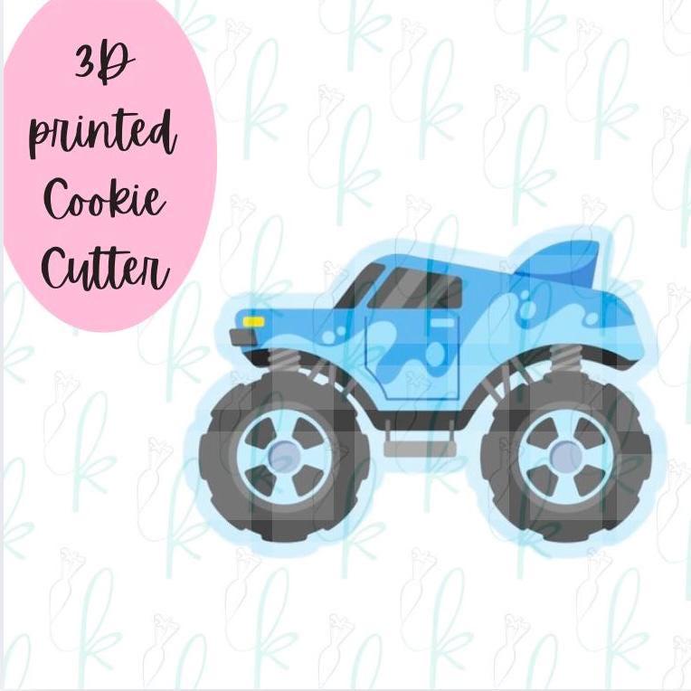 Shark Monster Truck Cookie Cutter