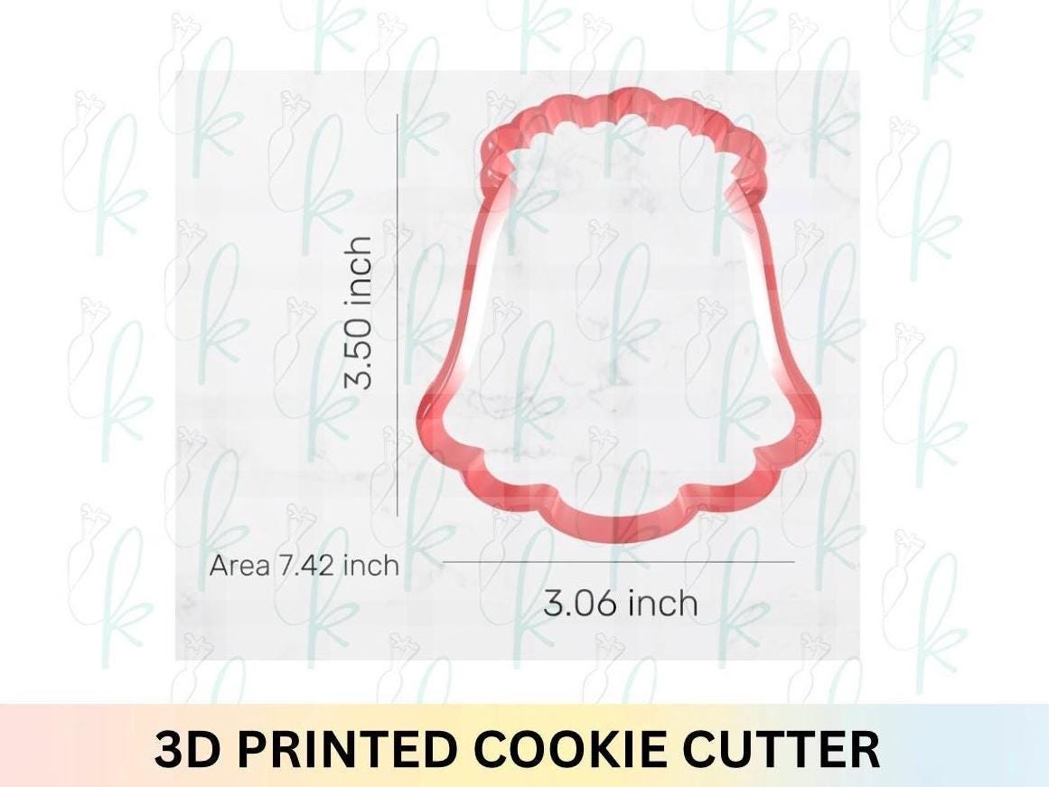 Groovy Flower Crown Ghost Cookie Cutter