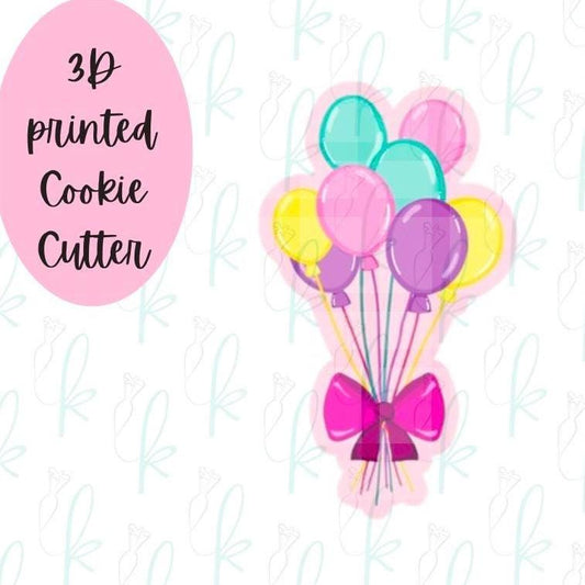 Balloons with Bow Cookie Cutter