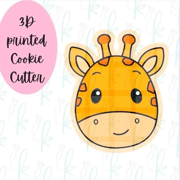 Giraffe Face Cookie Cutter
