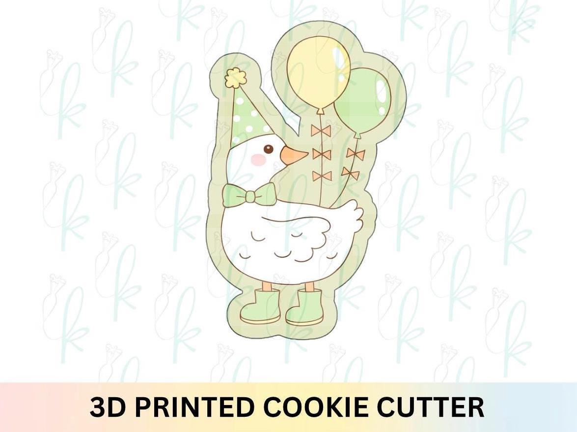 Balloon Party Goose Cookie Cutter