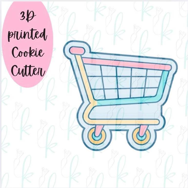 Shopping Cart Cookie Cutter