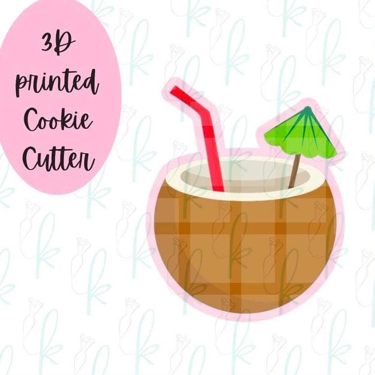 Coconut Drink Cookie Cutter