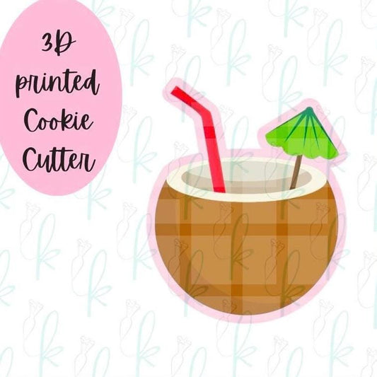 Coconut Drink Cookie Cutter