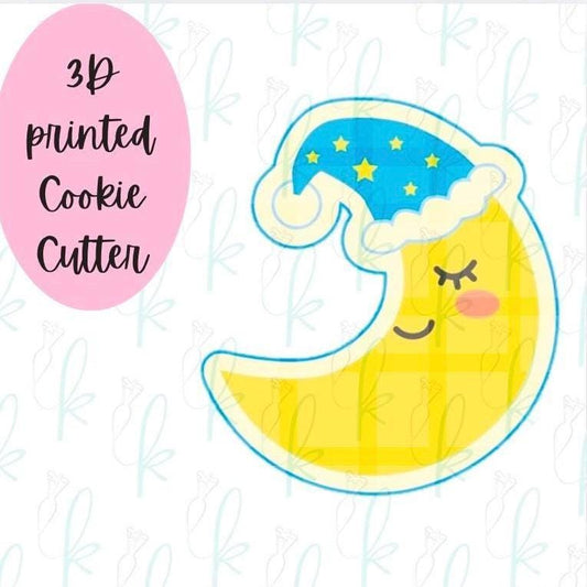 Sleepy Moon Cookie Cutter