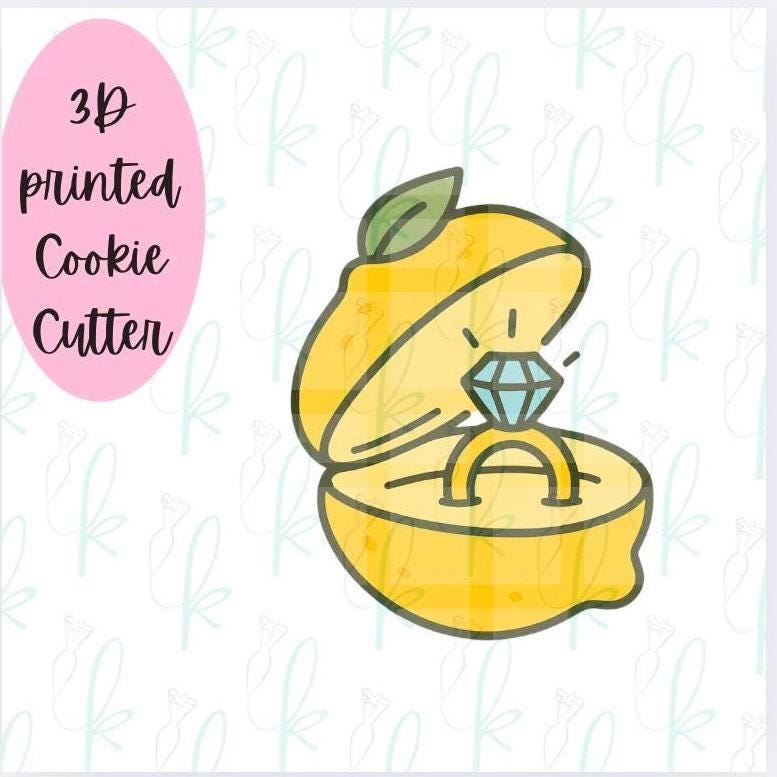 Lemon Ring Box Cookie Cutter