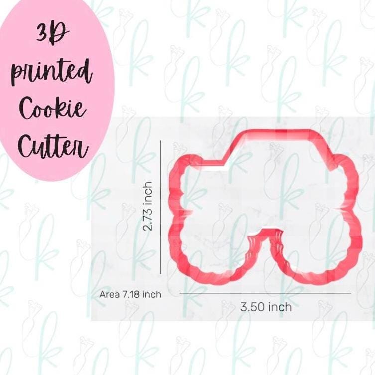 Jeep Monster Truck Cookie Cutter