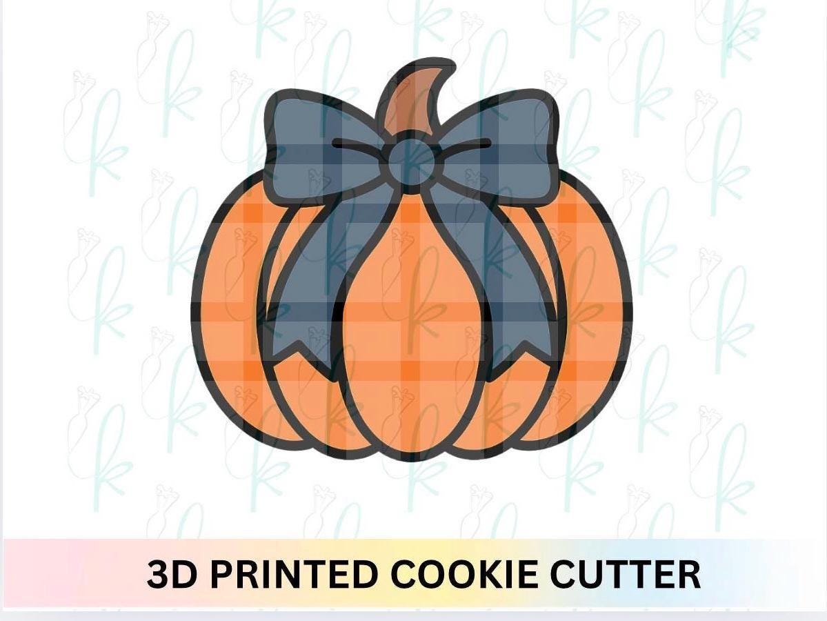 Coquette Bow Pumpkin Cookie Cutter