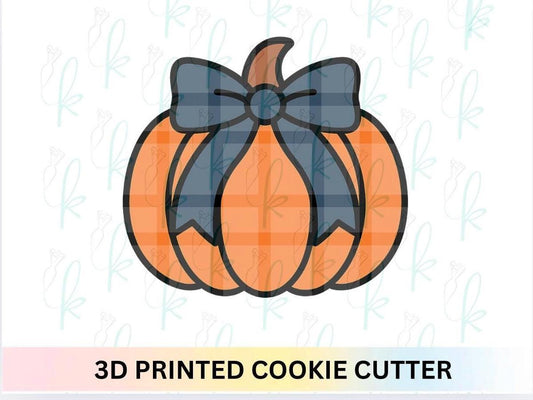 Coquette Bow Pumpkin Cookie Cutter