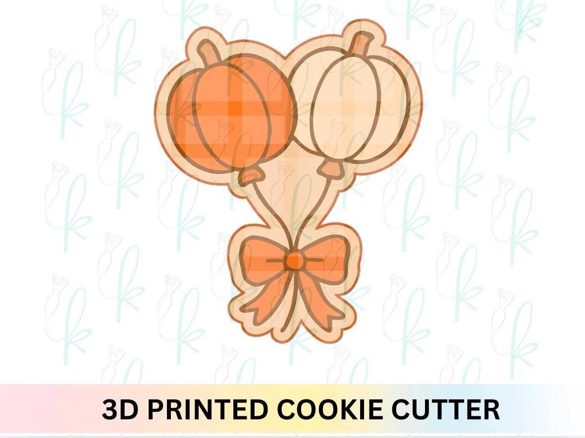 Pumpkin Balloons Cookie Cutter