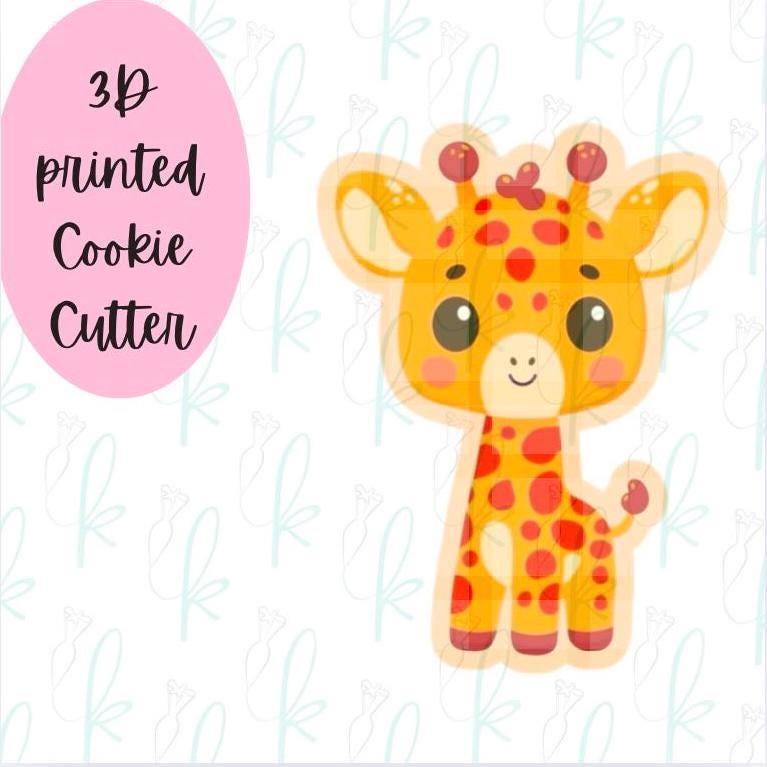 Cute Giraffe Cookie Cutter
