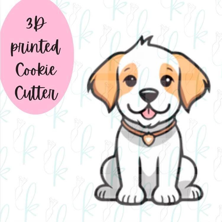 Cute Puppy Cookie Cutter