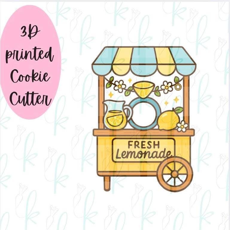 Lemonade Cart Cookie Cutter