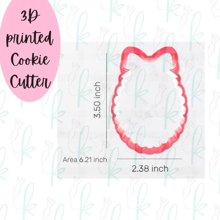 Bow Pearl Necklace Cookie Cutter
