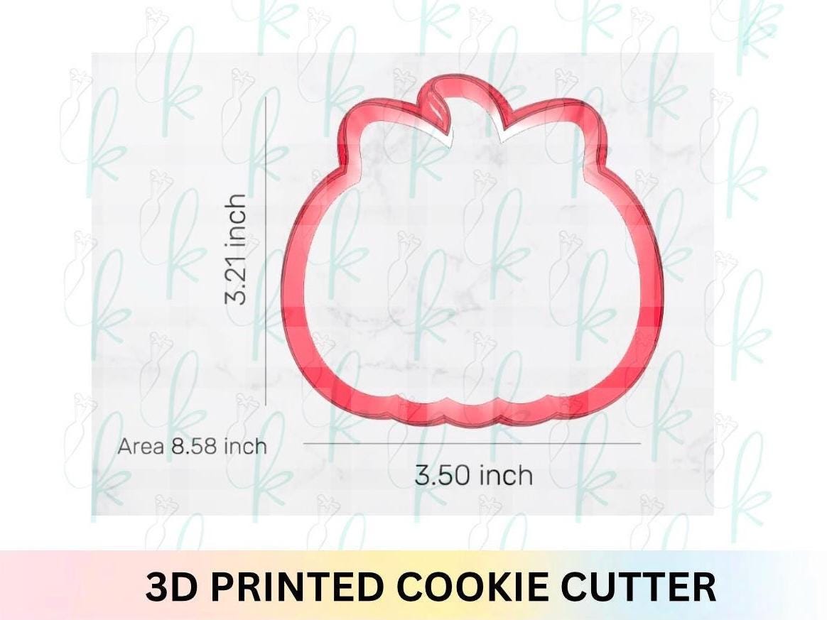 Coquette Bow Pumpkin Cookie Cutter