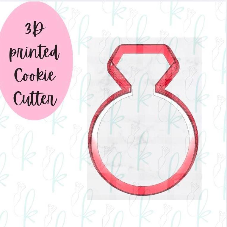 Engagement Ring Cookie Cutter