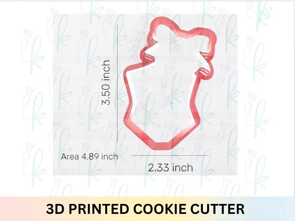 One Shoulder Bathing Suit Cookie Cutter