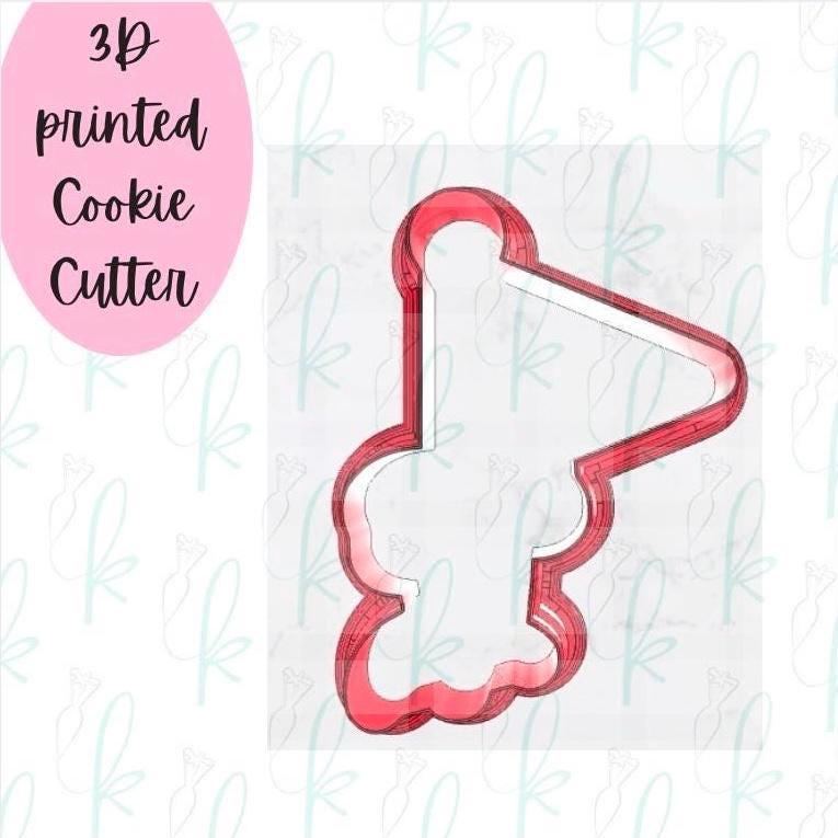 Bow Pennant Flag Cookie Cutter