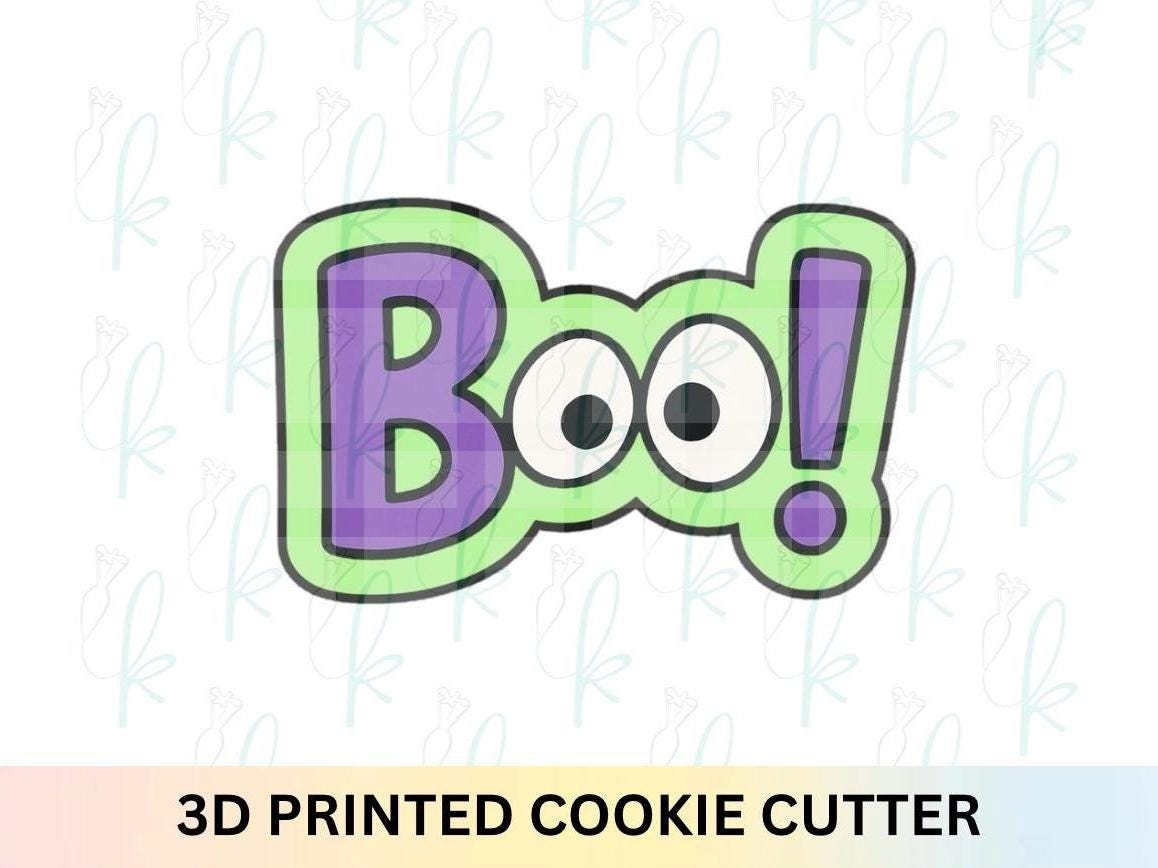 Boo! Plaque Cookie Cutter