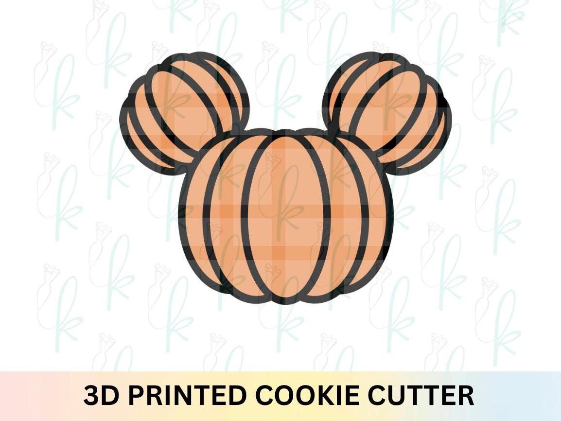 Mouse Ears Pumpkin Cookie Cutter