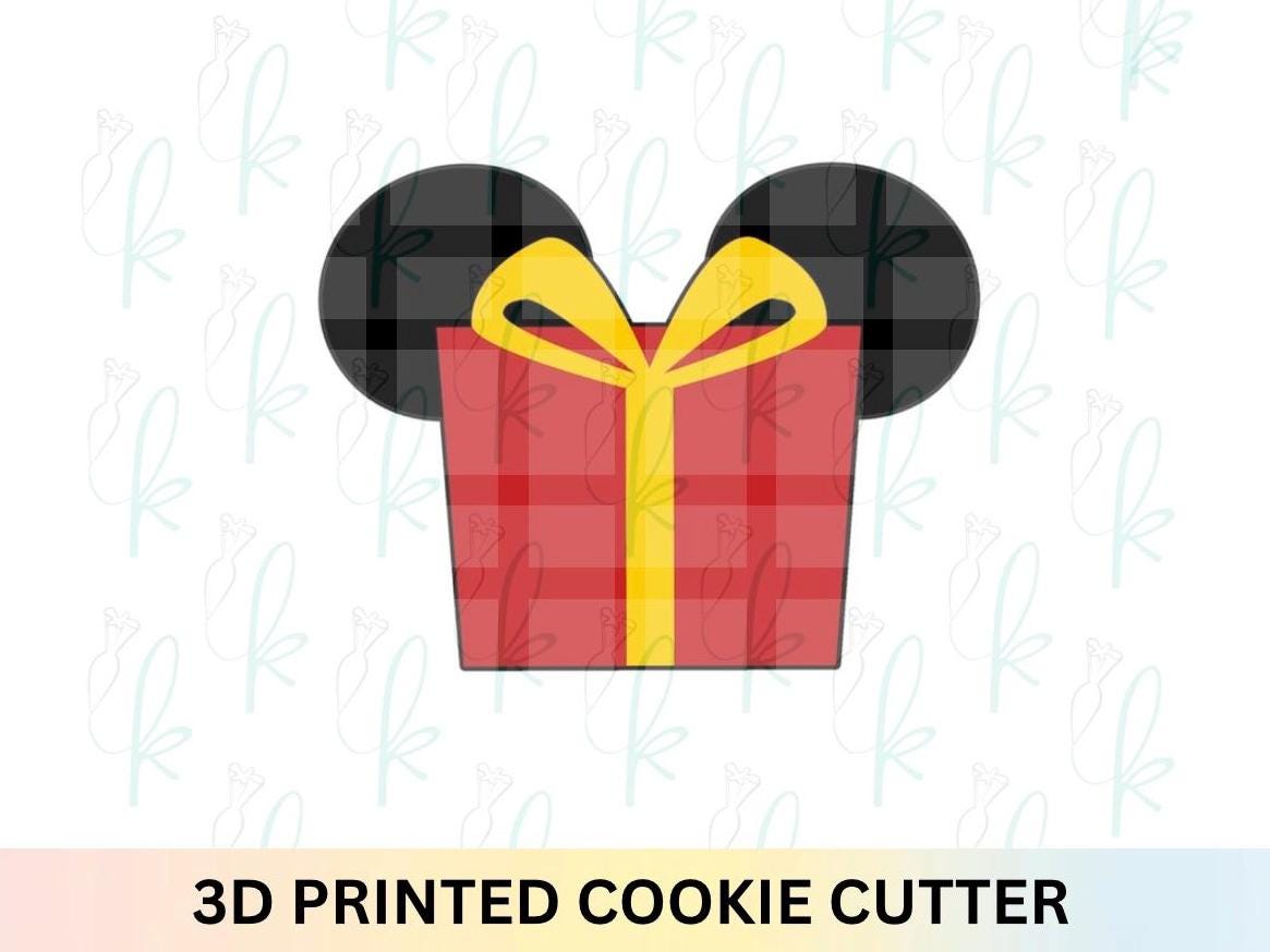 Mouse Ears Gift Cookie Cutter