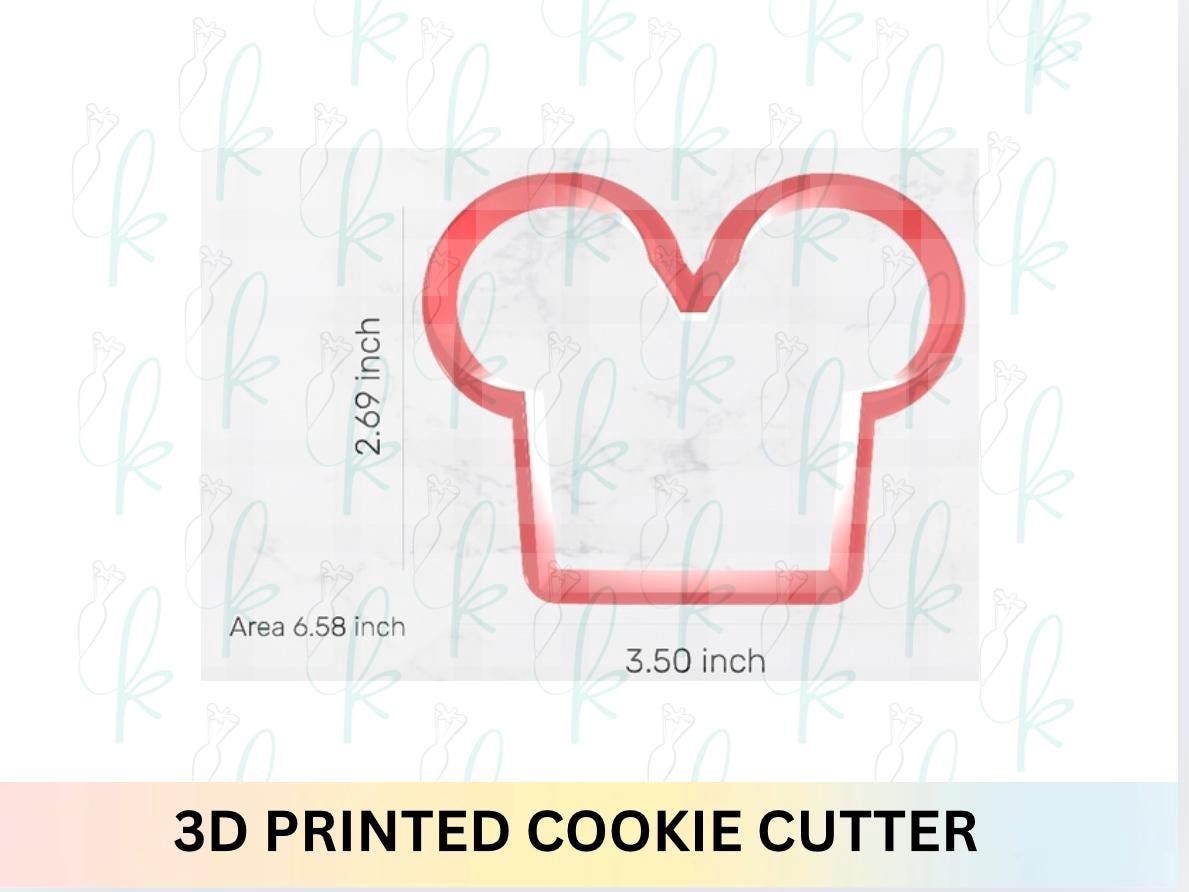 Mouse Ears Gift Cookie Cutter