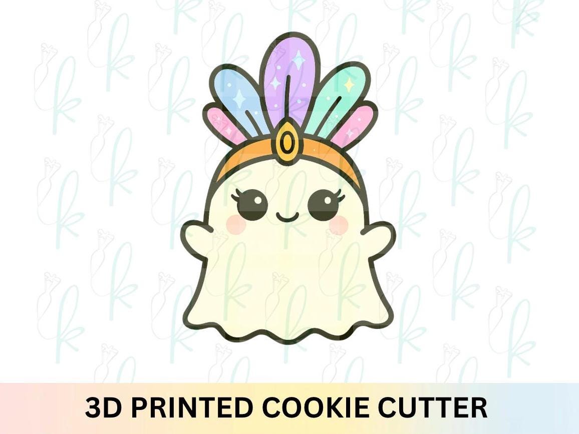 Showgirl Ghost Cookie Cutter