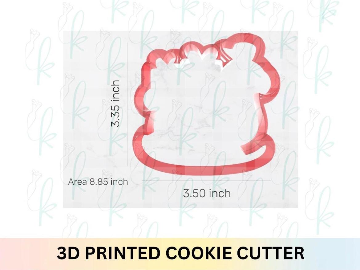 Santa Sleigh Cookie Cutter
