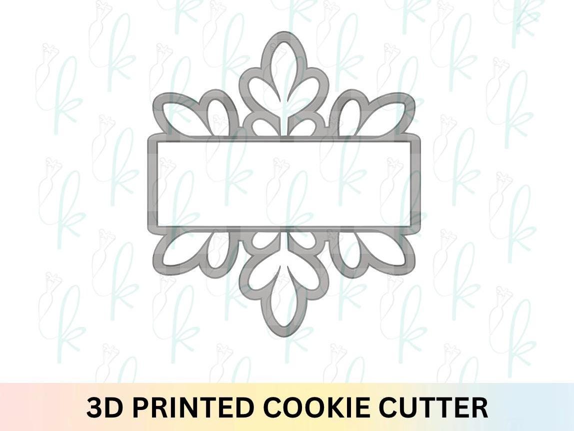 Snowflake Plaque Cookie Cutter