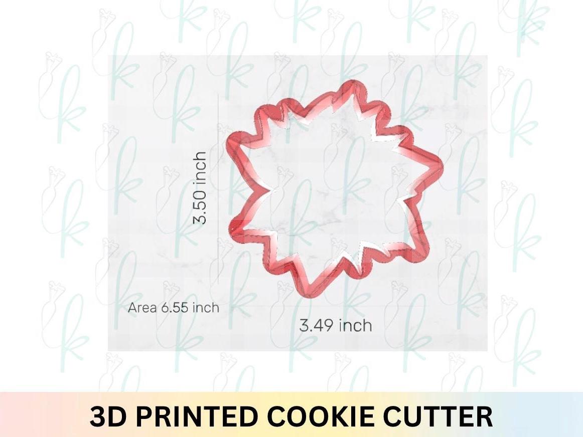 Poinsettia Cookie Cutter