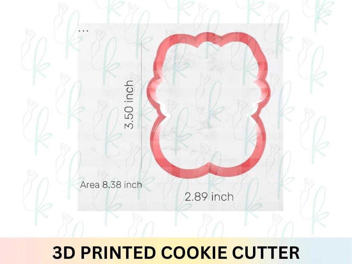 Coquette Bow Ornaments Cookie Cutter