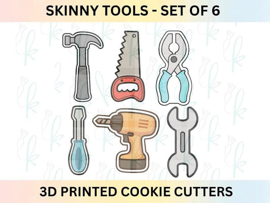 Tools Set of 6 Cookie Cutters