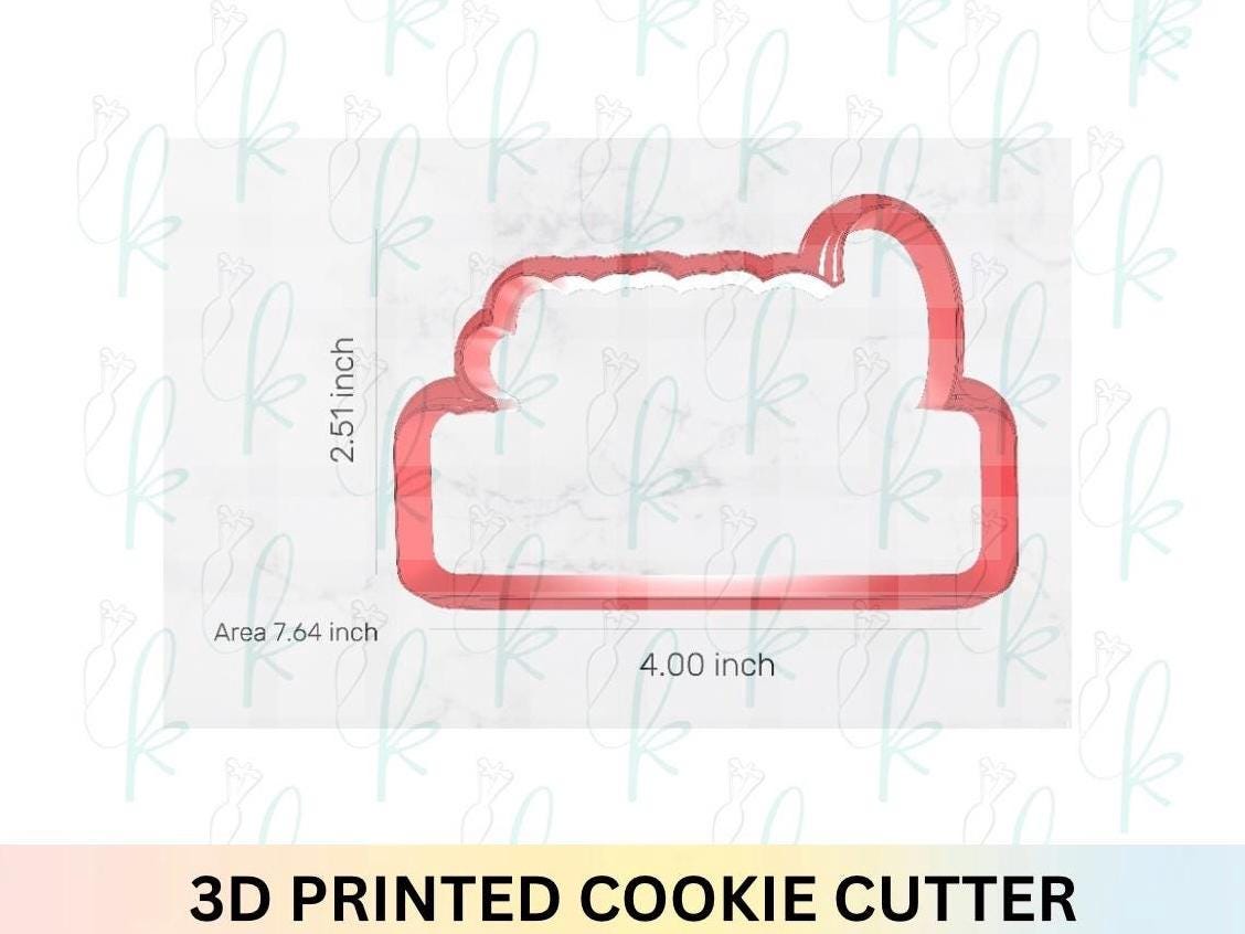 Happy Hanukkah Plaque Cookie Cutter