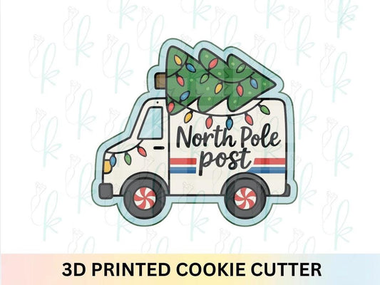 Christmas Delivery Truck Cookie Cutter