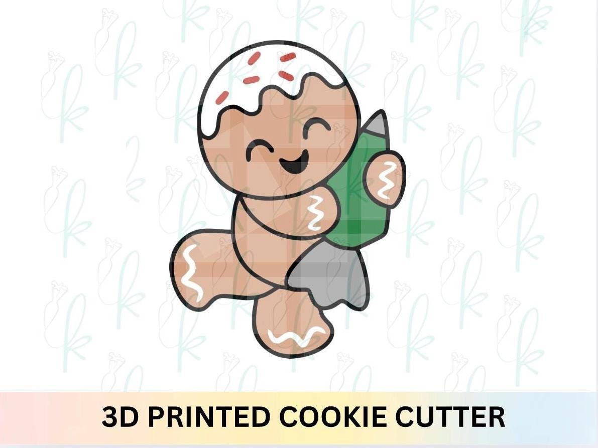 Gingerbread Man with Icing Cookie Cutter