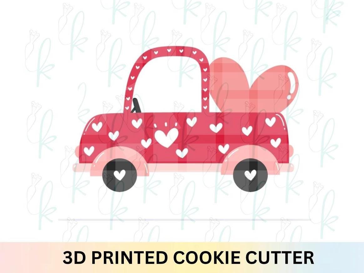 Valentine Truck Cookie Cutter