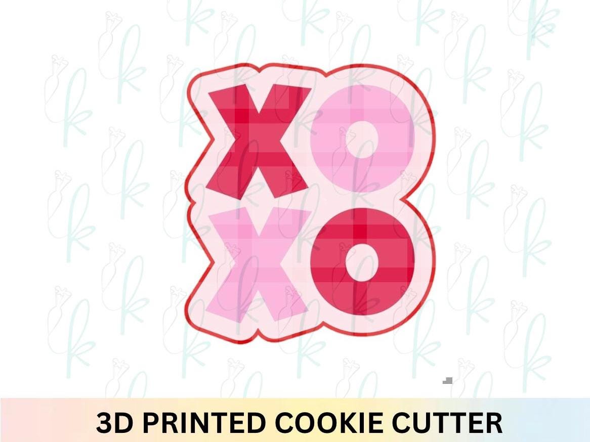 XOXO Plaque Cookie Cutter