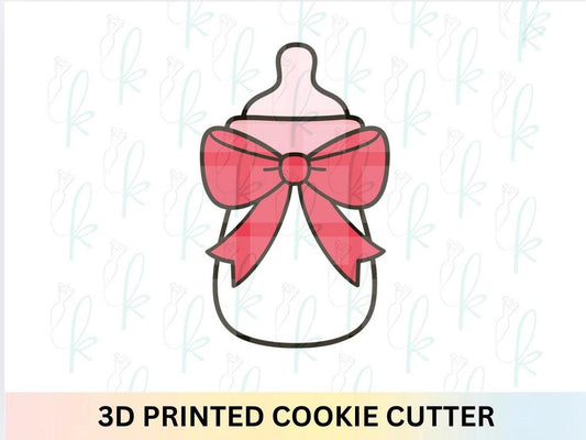 Bow Baby Bottle Cookie Cutter