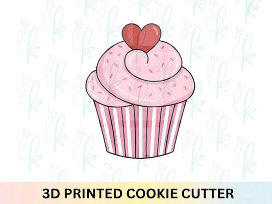 Valentine Cupcake Cookie Cutter