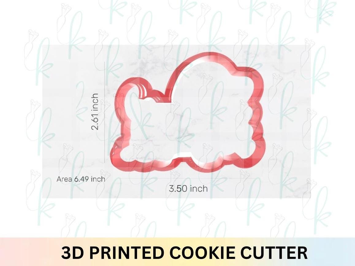 Heart Garland Dog Cookie Cutter