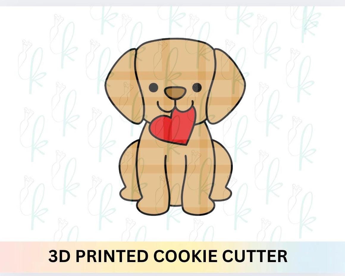 Valentine Dog Cookie Cutter