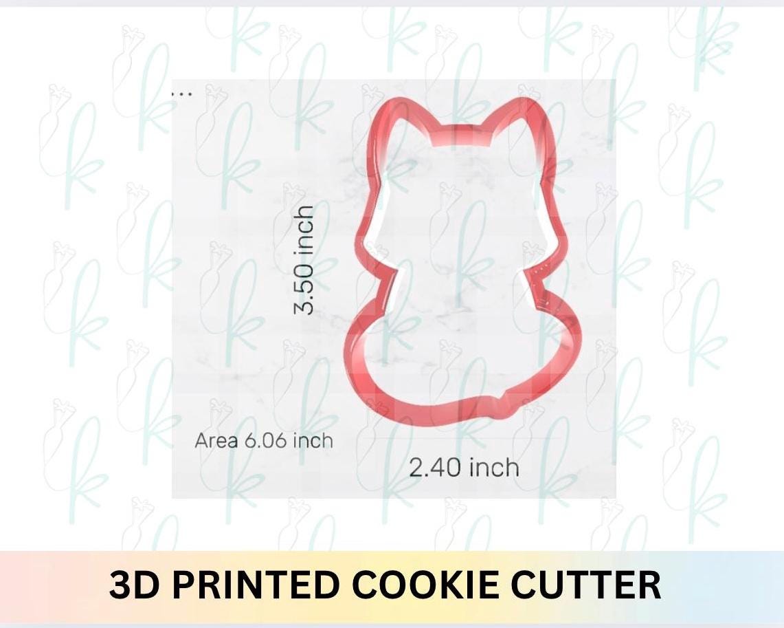 Valentine Fox Cookie Cutter
