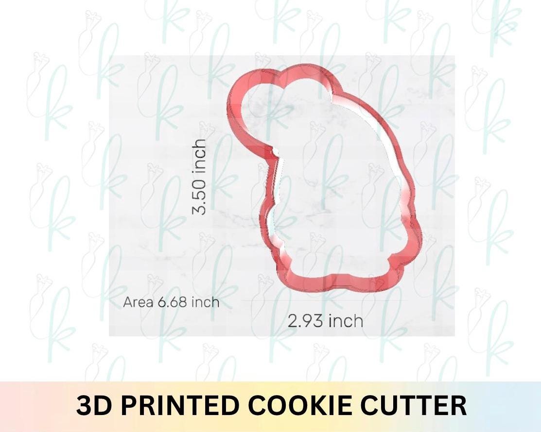 Valentine Gnome Cookie Cutter