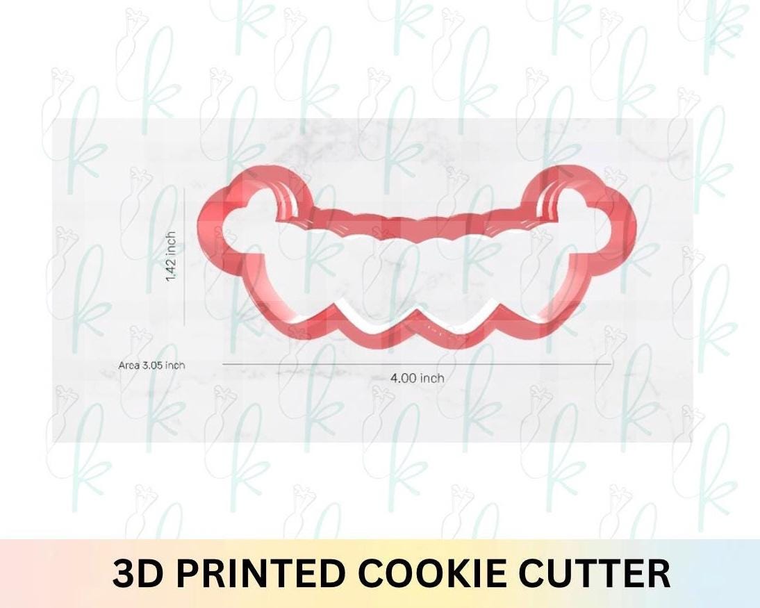 Heart Banner Cookie Cutter