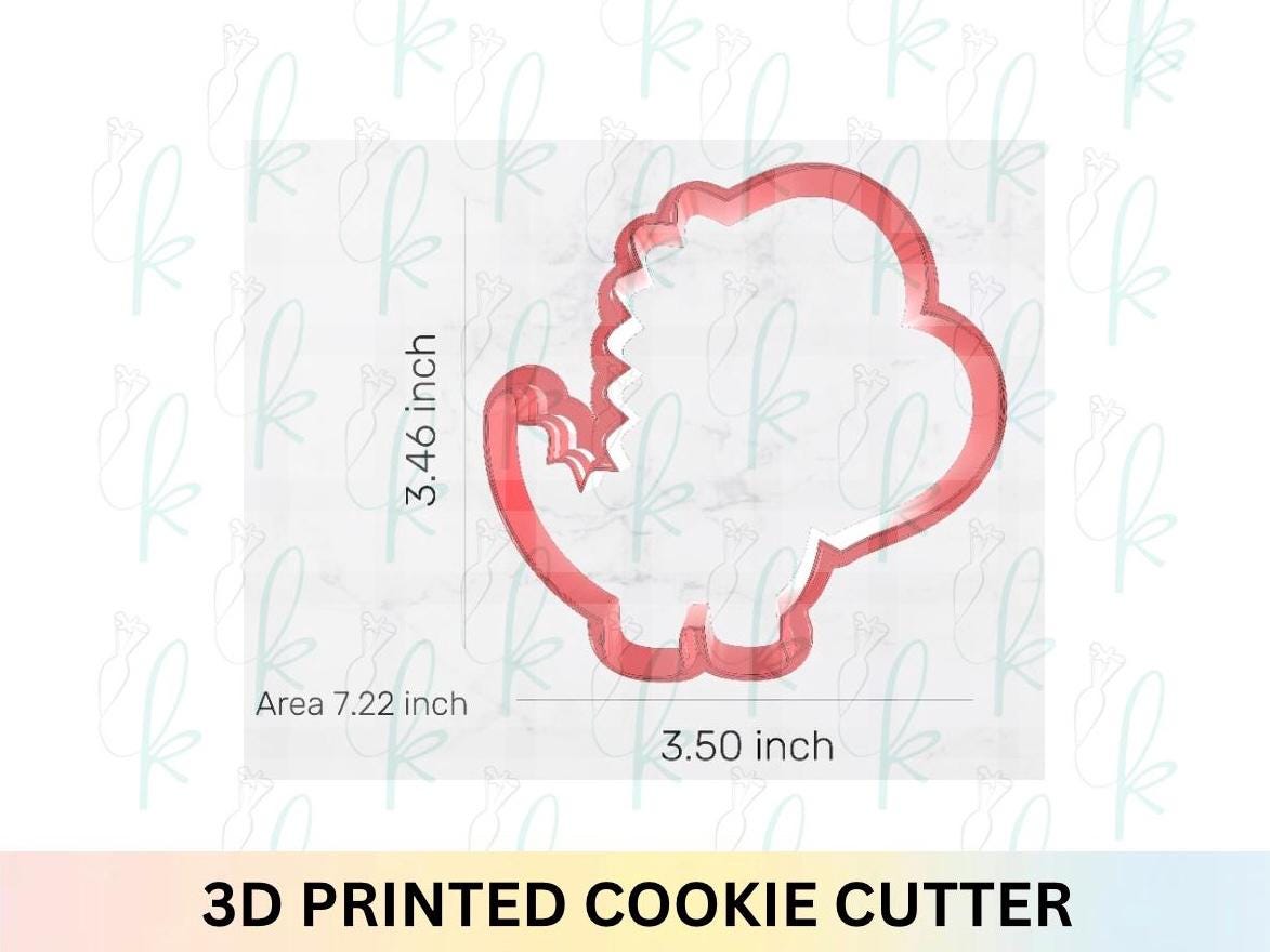 Valentine Dino Cookie Cutter