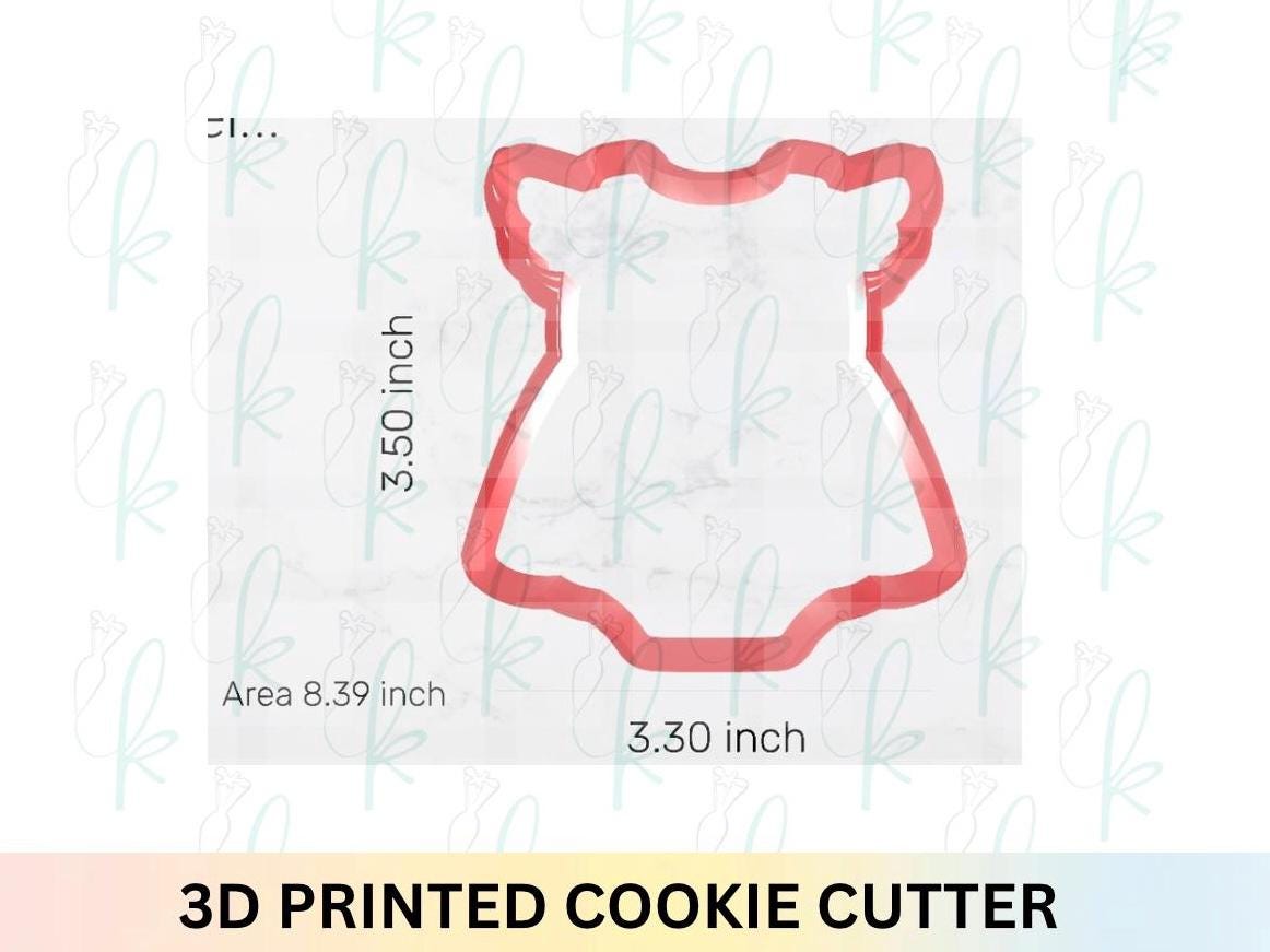 Baby Onesie Dress Cookie Cutter