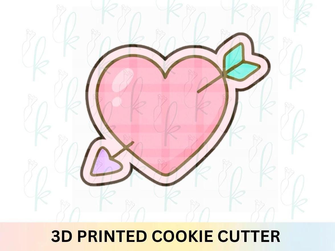 Heart with Arrow Cookie Cutter