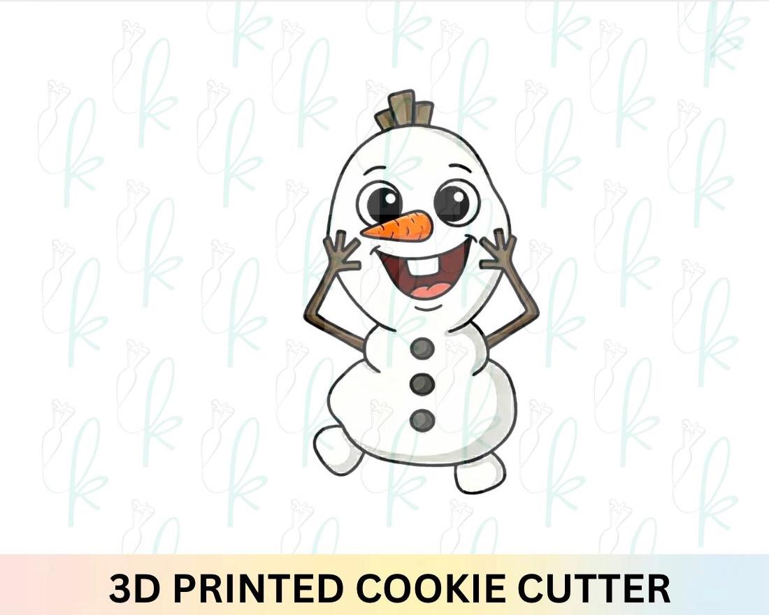 Snowman Character Cookie Cutter