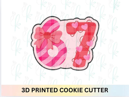 6 7 Valentine Cookie Cutter