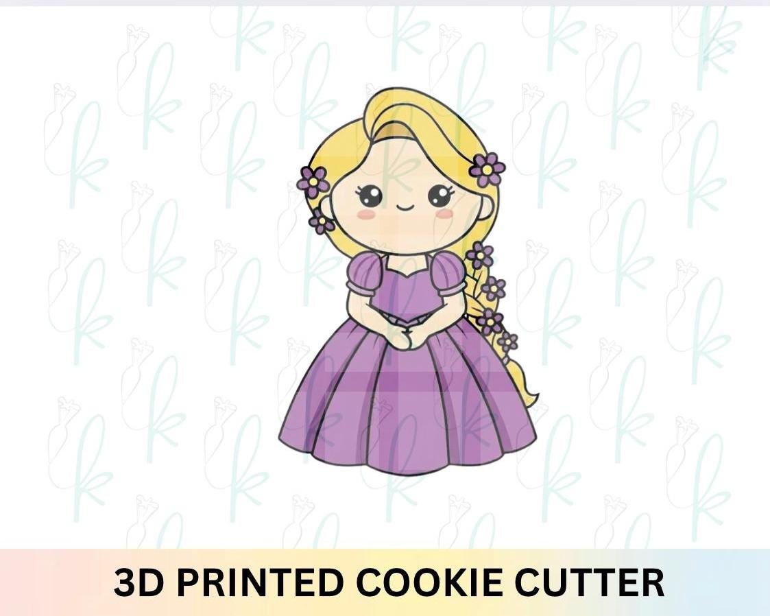 Purple Princess Cookie Cutter
